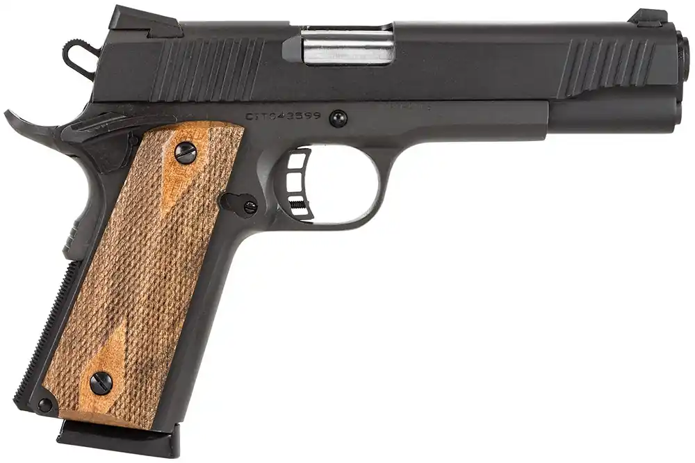 Citadel M1911 Government 45 ACP Pistol 5" Black/Wood Grip CIT45FSP