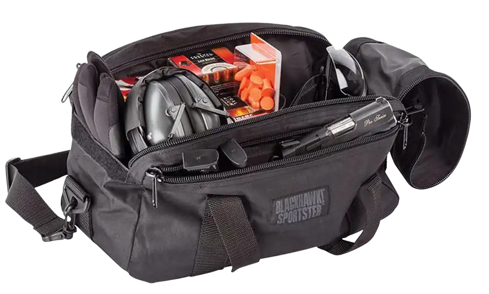 Blackhawk Sportster Pistol Range Bag Black 600D Polyester