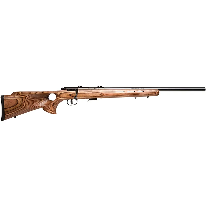 Savage Mark II BTV 22 LR Rifle 21" 5+1 Blued Brown