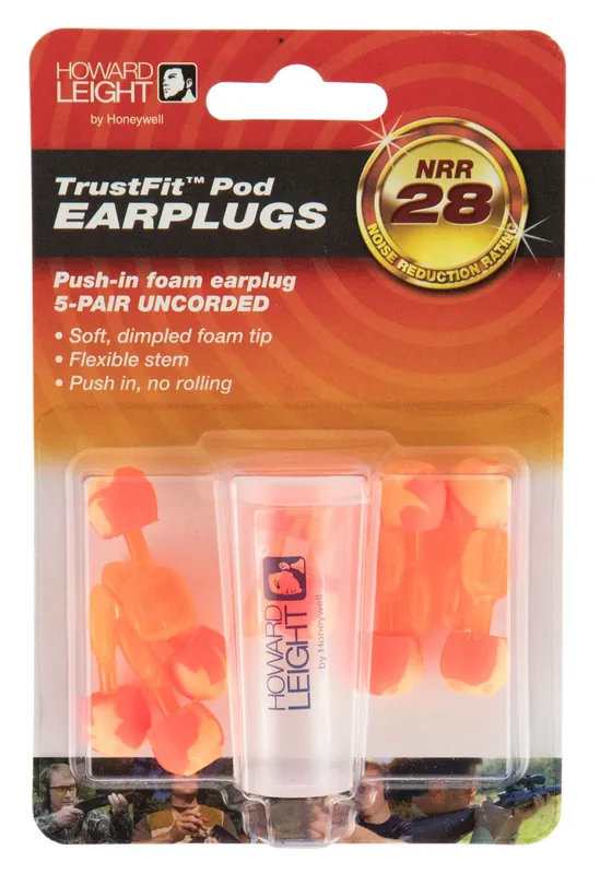 Howard Leight TrustFit Pod Ear Plugs 28 dB In The Ear Non-Corded