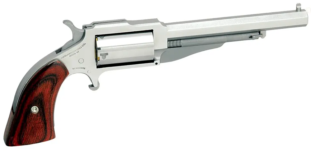 North American Arms 1860 The Earl *CA Compliant 22 WMR Revolver 4" 5+1 Stainless