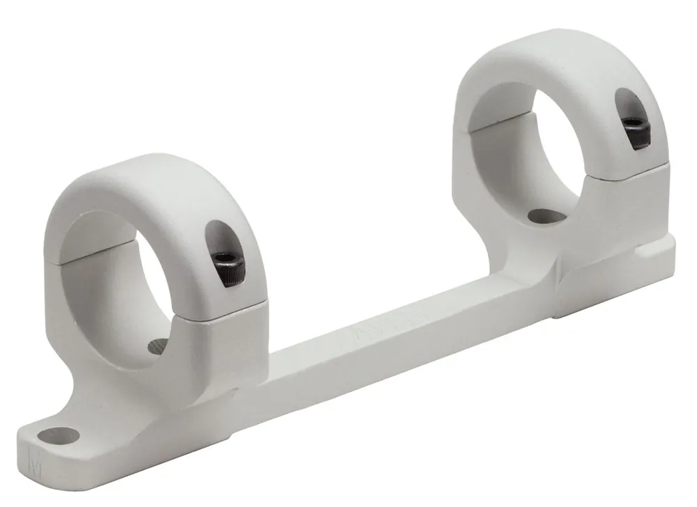 DNZ Game Reaper Scope Mount/Ring Combo For Rifle Tikka T3/T3x 1" Tube Medium Rings 1.06" Mount Height Silver Aluminum