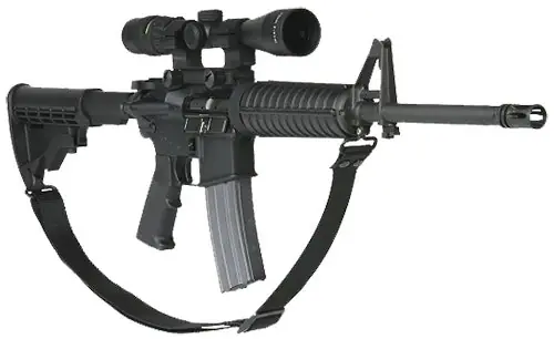 Max Ops Duty Tactical Sling 1.25" W x 11" L Adjustable Two-Point Black Webbing