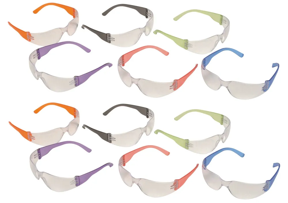 Pyramex Intruder Glasses Anti-Scratch Polycarbonate Clear Lens