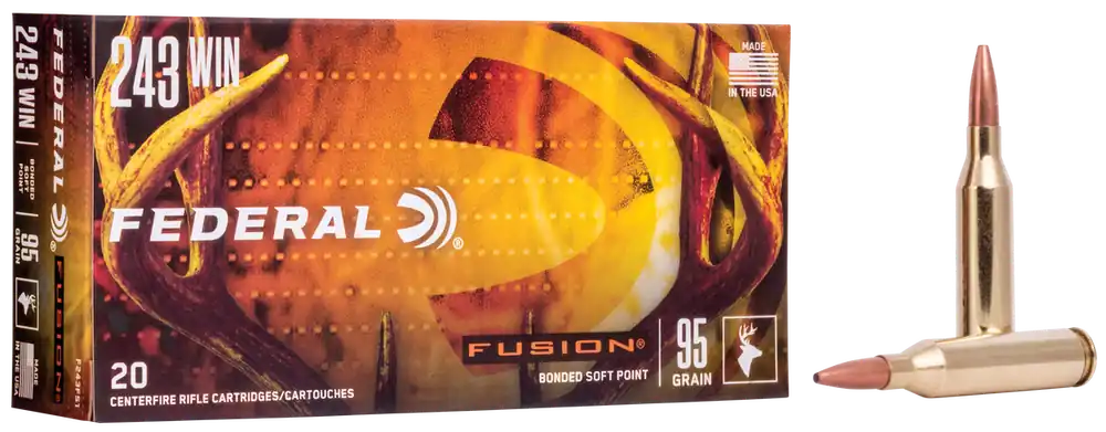 Federal Fusion 460 S&W Mag 260 gr Fusion Soft Point 20 Bx/ 10 Cs