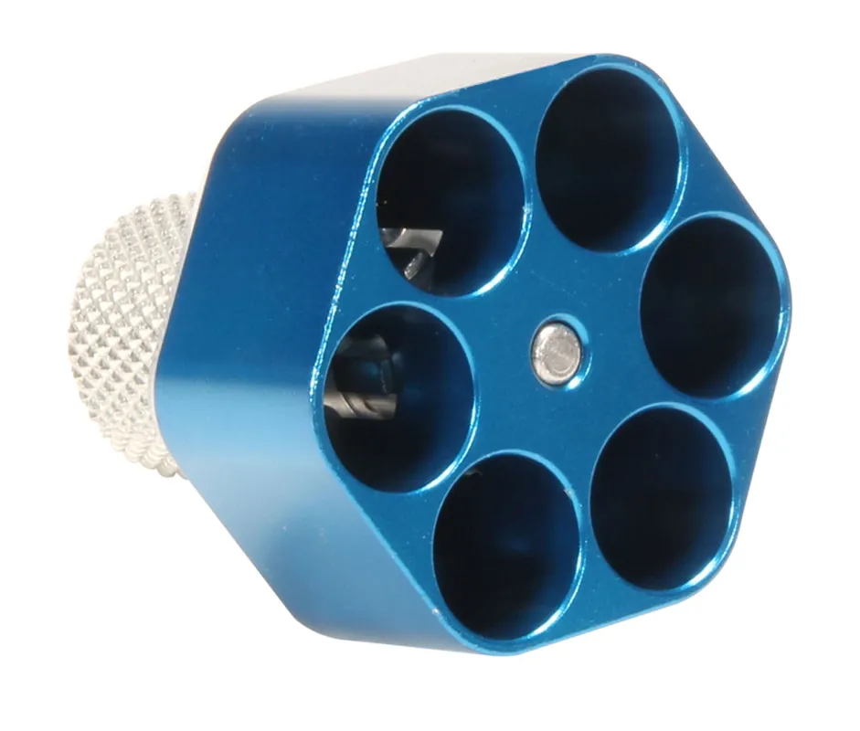 Pachmayr Competition Speedloader with Blue Finish for S&W K Frame
