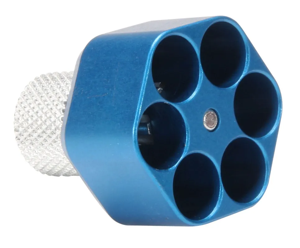 Pachmayr Competition Speedloader with Blue Finish for S&W L Frame