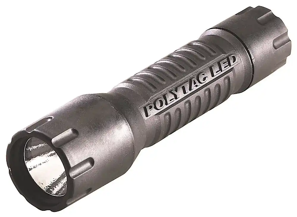 Streamlight PolyTac Black Polymer White LED 35/260/600 Lumens