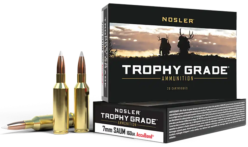 Nosler Trophy Grade 7mm Rem SA Ultra Mag 160 gr AccuBond 20 Bx