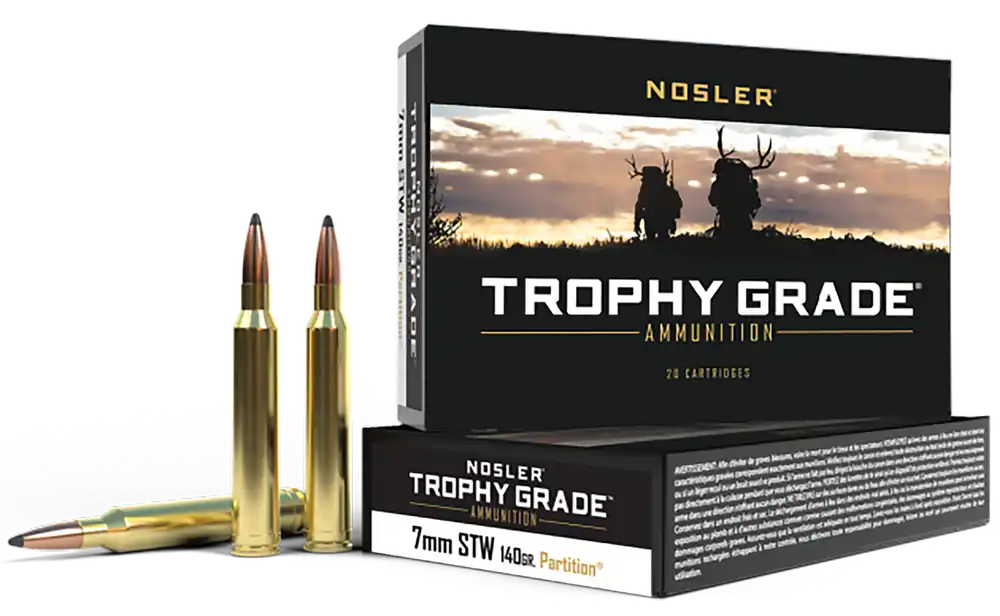 Nosler Trophy Grade 7mm STW 140 gr Partition (PT) 20 Bx