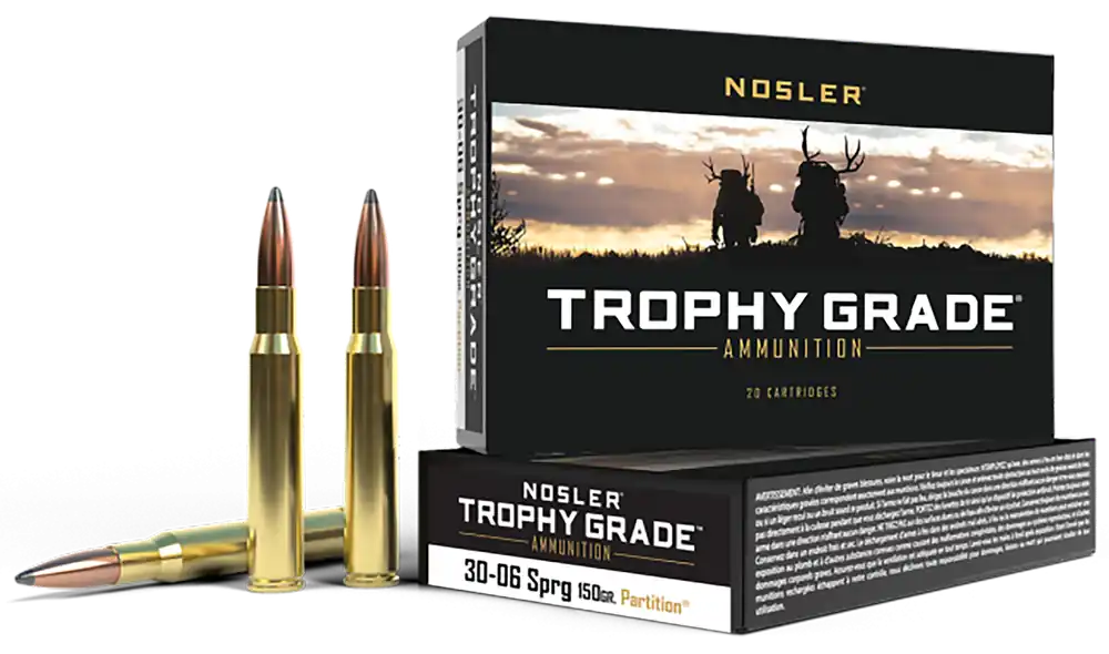 Nosler Trophy Grade 30-06 Springfield 150 gr Partition (PT) 20 Bx
