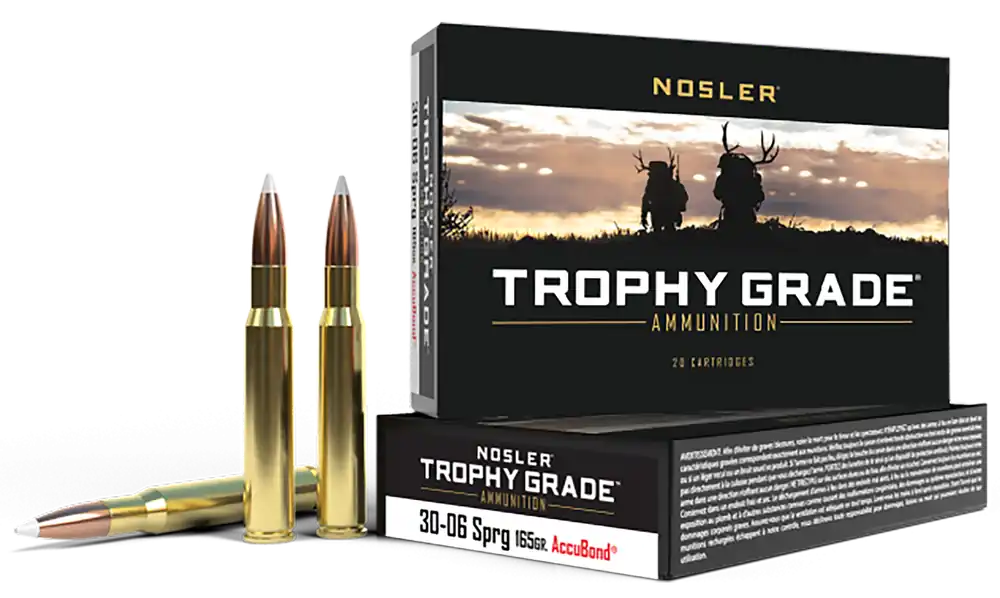 Nosler Trophy Grade 30-06 Springfield 165 gr AccuBond 20 Bx