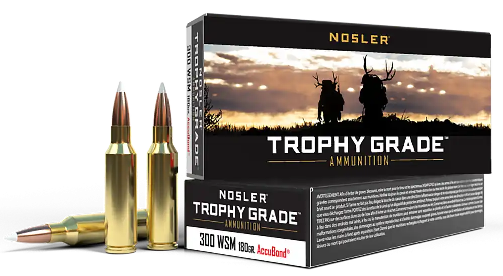 Nosler Trophy Grade 300 WSM 180 gr AccuBond 20 Bx
