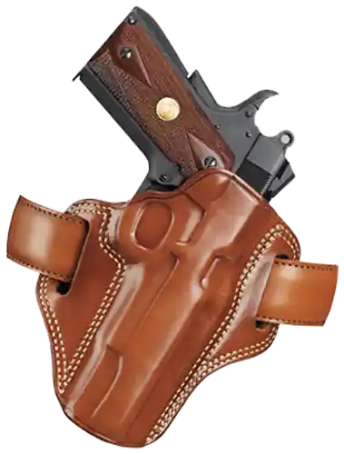 Galco Combat Master Tan Leather Belt S&W 19 K Frame 2.5" RH