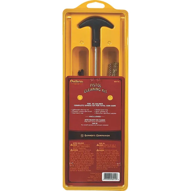 Outers Aluminum Rod Cleaning Kit 22 Cal Bronze