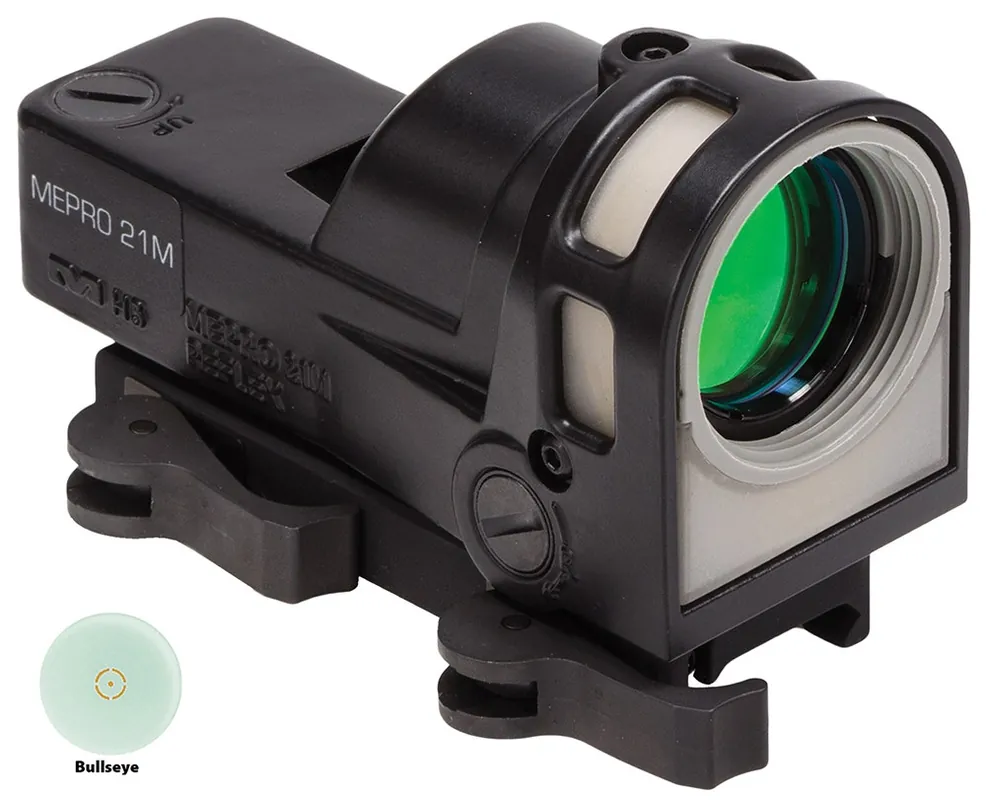 Meprolight USA Mepro M21 Black 1x30mm Illuminated Bullseye Reticle