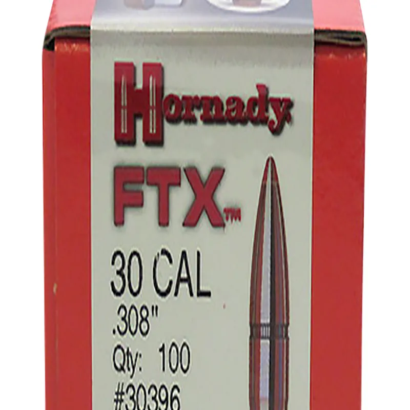 Hornady FTX Rifle 30 Cal 160 Gr Flex Tip Expanding 100/Box