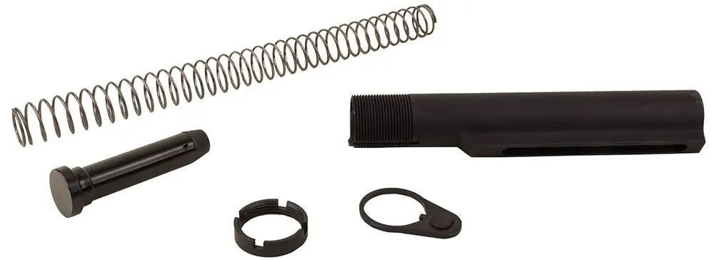Advanced Technology Commercial Buffer Tube Assembly AR-15 Black Anodized 6061-T6 Aluminum
