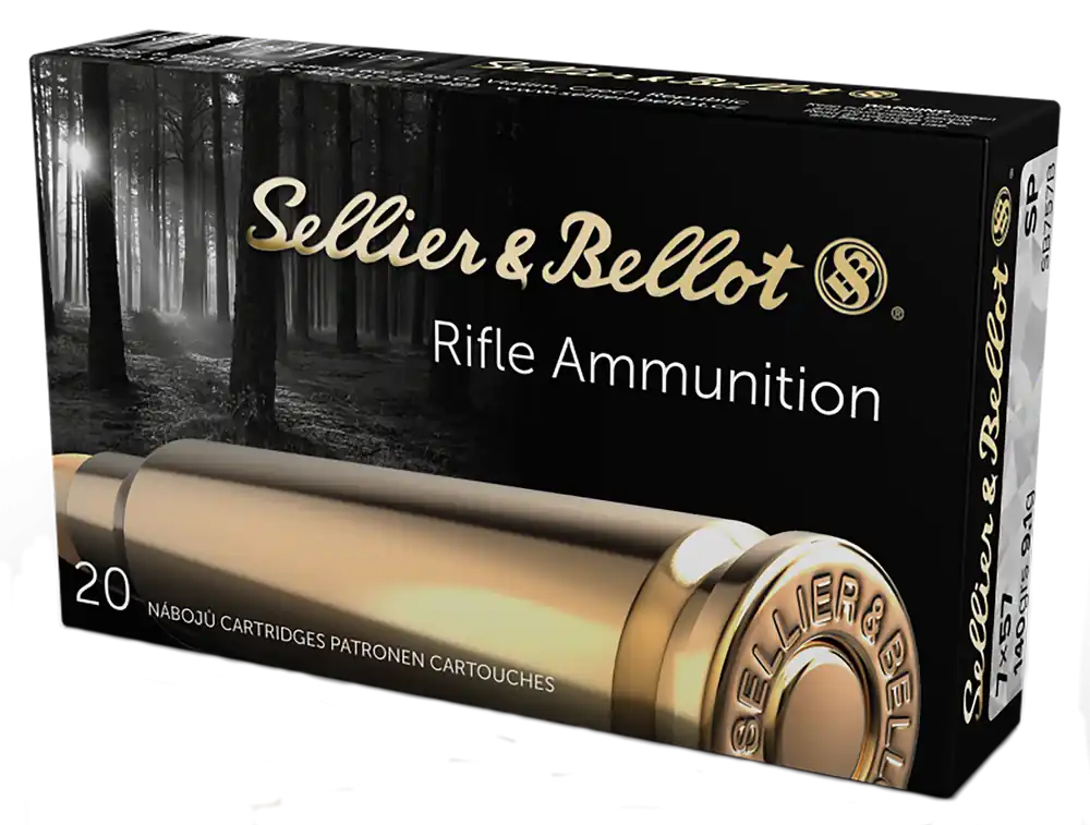 Sellier & Bellot 7x57mm Mauser 140gr SP 20rd