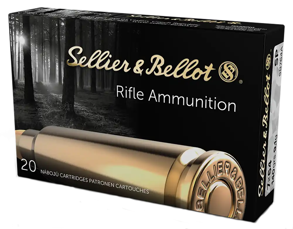 Sellier & Bellot Rifle 7x64mm Brenneke 139 gr Soft Point (SP) 20 Bx/ 20 Cs