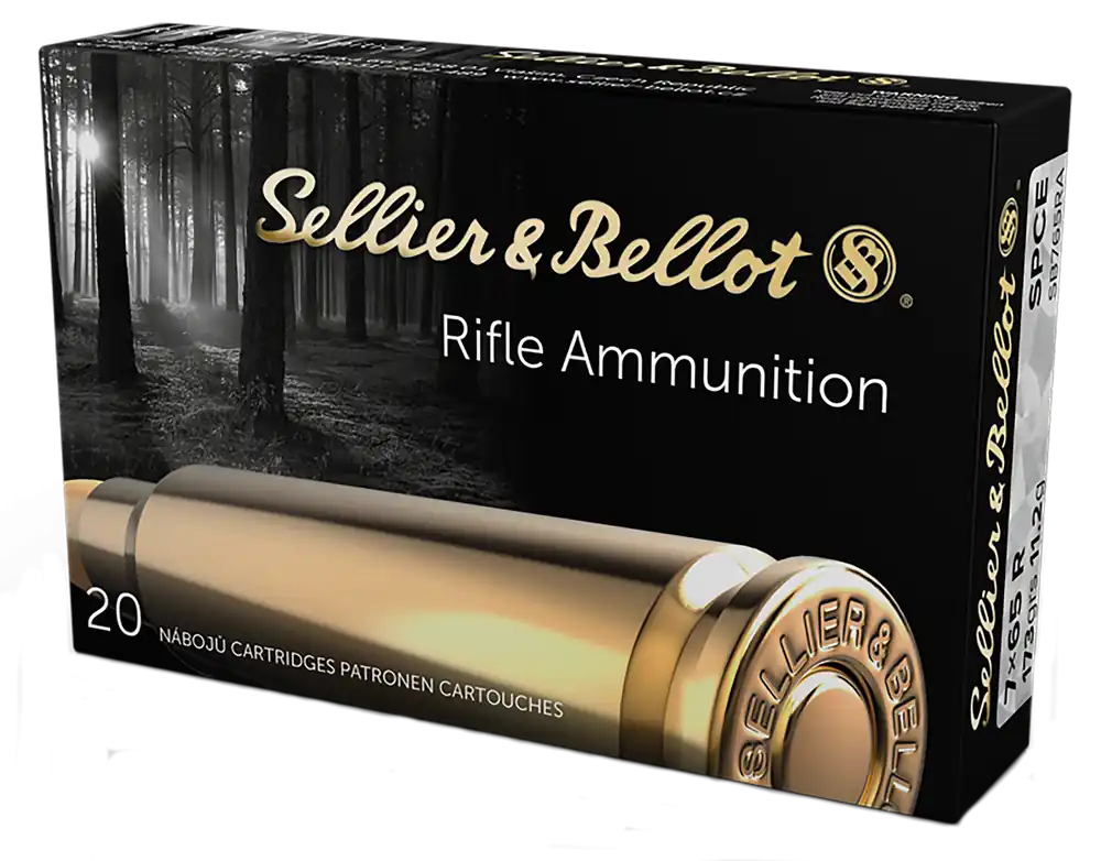 Sellier & Bellot Rifle 7x65mmR 173 gr Soft Point Cut-Through Edge (SPCE) 20 Bx/ 20 Cs