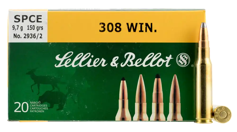 Sellier & Bellot Rifle 308 Win 180gr SP 20rd Bx/ 25 Cs
