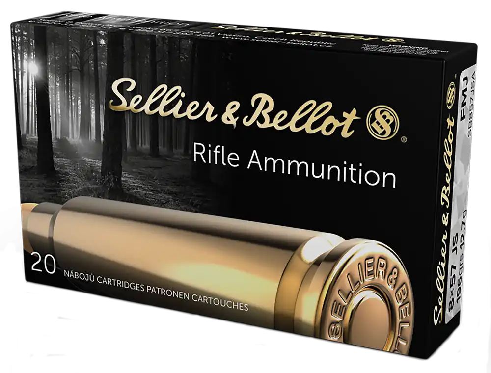 Sellier & Bellot 8x57mm JS 196gr FMJ 20rd