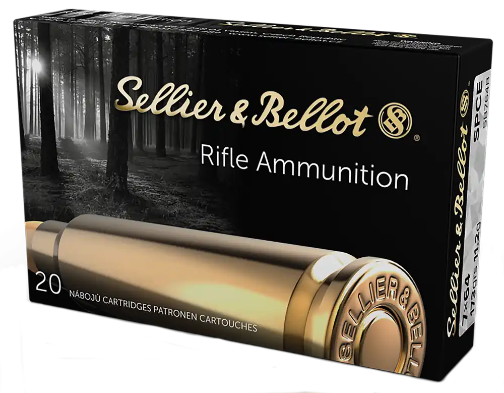Sellier & Bellot Rifle 7x64mm Brenneke 173 gr Soft Point Cut-Through Edge (SPCE) 20 Bx/ 20 Cs