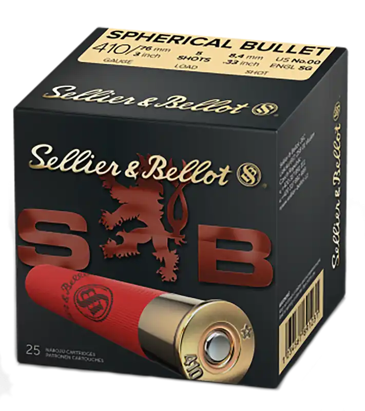 Sellier & Bellot 410ga 3" 5-Pellet 00BK 25rd
