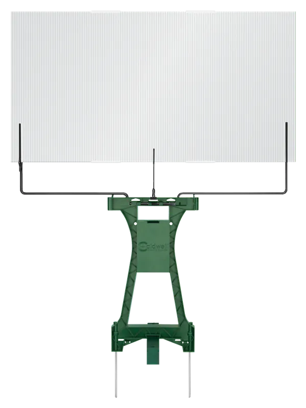 Caldwell Ultimate Target Stand Green Standing Polymer/Steel Standing