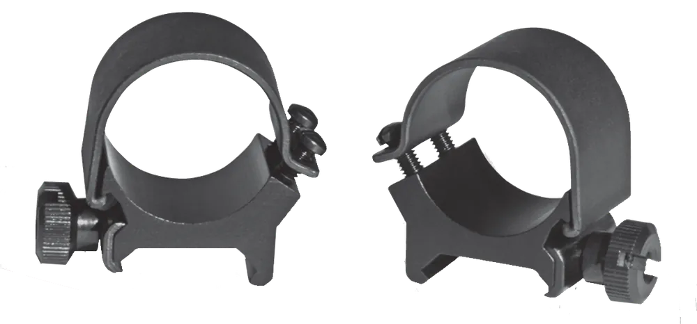 Weaver Mounts 49120 Top Mount Scope Ring Set Quick Detach For Rifle High 30mm Tube Matte Black Aluminum