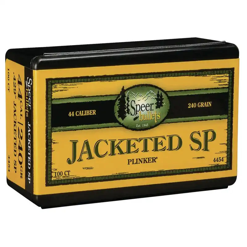 Speer Handgun 44 Cal 240 Gr JSP 100/Box
