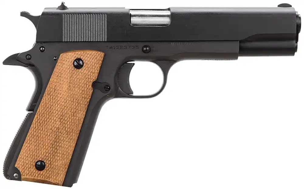 Taylors & Company 1911 45 ACP Caliber 5" Barrel, 7+1, Black Parkerized Finish