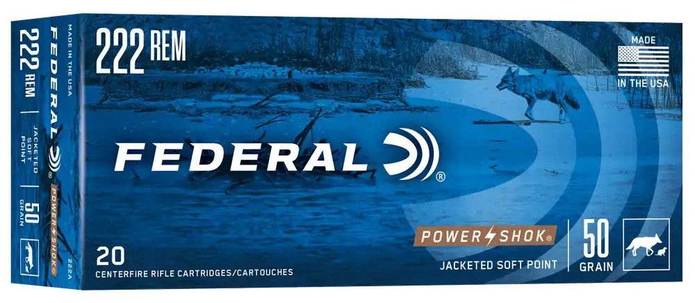 Federal Power-Shok 300 Savage 150 gr Jacketed Soft Point (JSP) 20 Bx