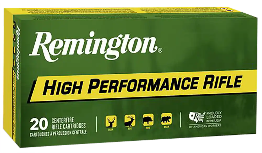 Remington Ammunition High Performance 22-250 Rem 55 gr Pointed Soft Point (PSP) 20/Box