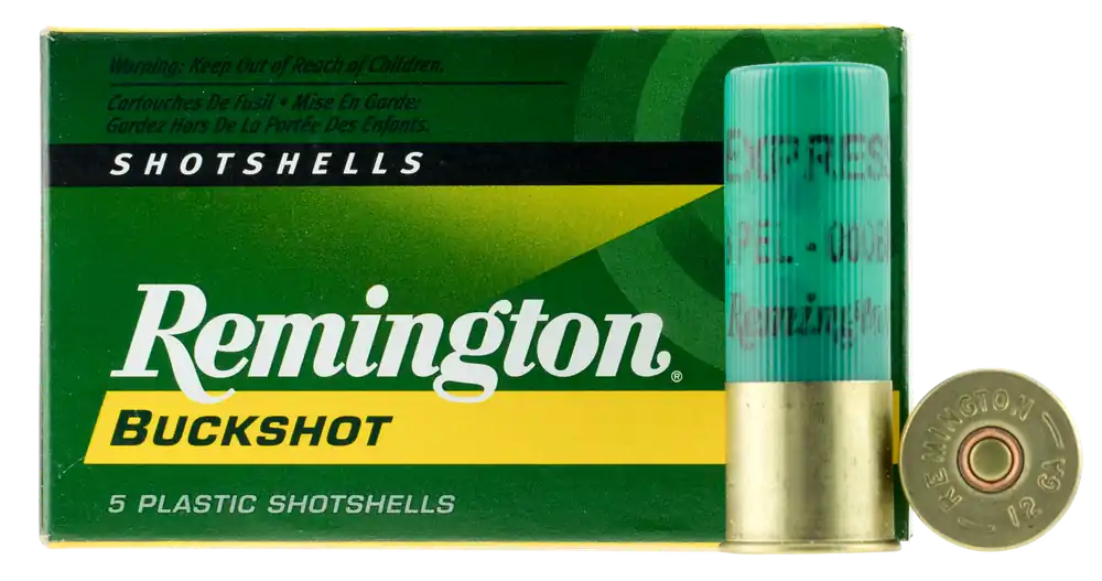 Remington 12ga 2.75" 8-Pellet 000Bk 5rd