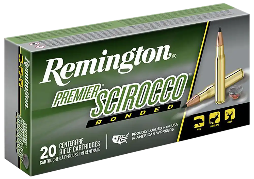 Remington Ammunition Premier 308 Win 165 gr Swift Scirocco Bonded (SSB) 20 Bx/ 10 Cs