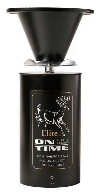 On Time Elite Lifetime Feeder Timer Only, Waterproof Black Aluminum, 3 Motor Speeds