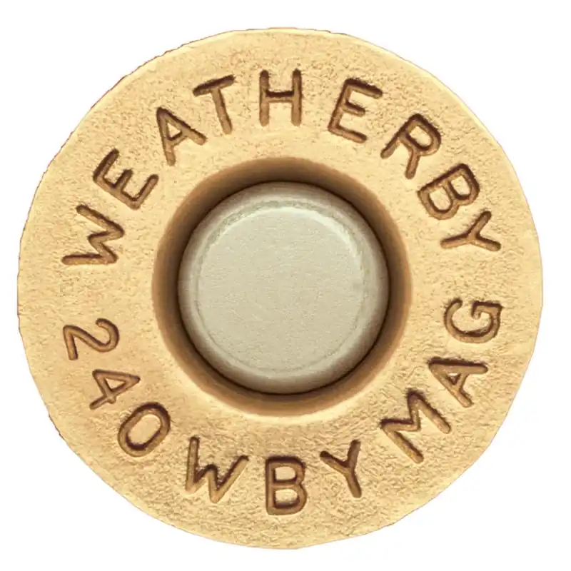 Weatherby Unprimed Cases 240 Weatherby Magnum Rifle Brass - 20 Per Box