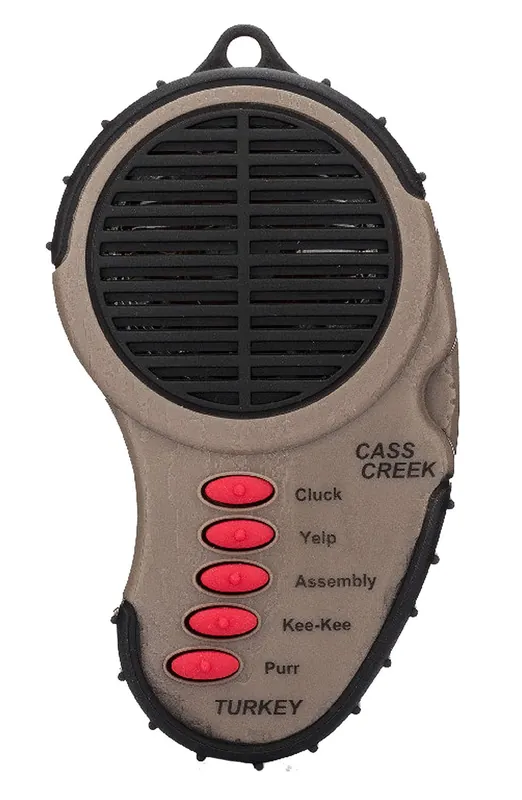 Cass Creek Electronic Electronic Call Attracts Turkeys Brown Plastic