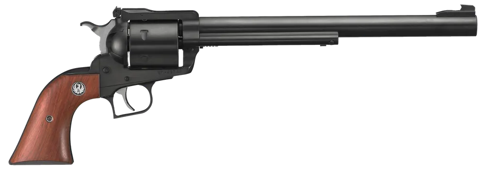 Ruger 0807 Super BlackHawk 44 Rem Mag Caliber with 10.50" Barrel, 6rd Capacity Cylinder, Overall Blued Finish Steel & Hardwood Grip