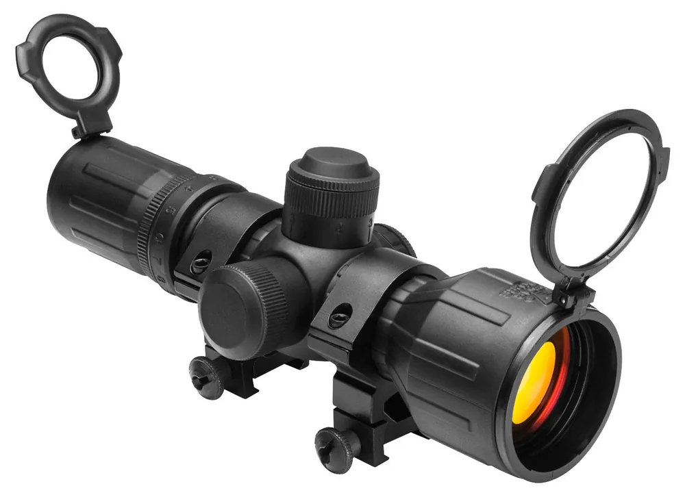 NcStar Tactical Compact Black Hardcoat Anodized 3-9x42mm 30mm Tube