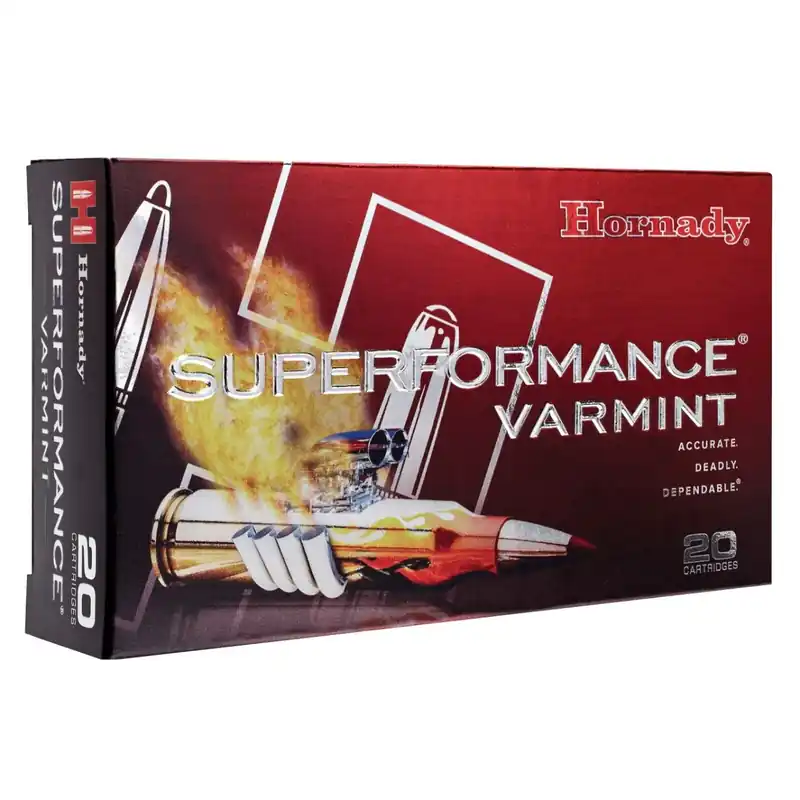 Hornady Superformance Varmint 22-250 Rem 35 gr Non Traditional eXpanding Ammo - 20/Box