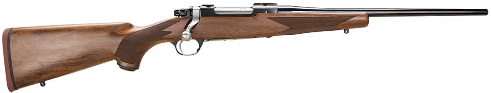 Ruger Hawkeye 243 Win 4+1 16.50" Barrel, Satin Blued Alloy Steel, American Walnut Stock, Optics Ready
