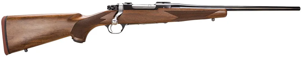 Ruger Hawkeye Compact 308 Win 4+1 16.50" Barrel, Satin Blued Alloy Steel, American Walnut Stock, Optics Ready