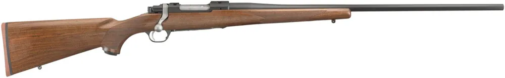 Ruger 37124 Hawkeye 308 Win 4+1 22" Barrel, Satin Blued Alloy Steel, American Walnut Stock