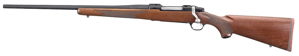 Ruger Hawkeye 30-06 Springfield 4+1 22" Barrel, Satin Blued Alloy Steel, American Walnut Stock, Left Hand, Optics Ready