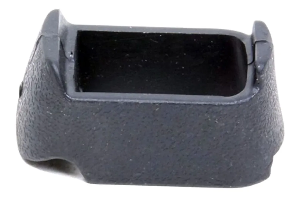 ProMag Magazine Spacer with Texture Black Finish for Glock 19, 23 Magazines to fit Glock 26, 27 Models (Except Gen4)