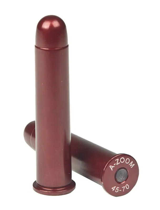 A-Zoom Rifle Snap Cap 45-70 Gov Aluminum 2/Pack