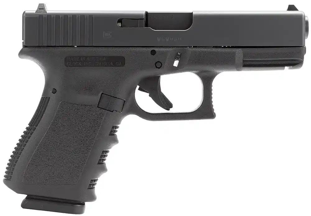 Glock G19 Gen3 Compact *CA Compliant 9mm Luger 4.02" 10+1 Black Finish
